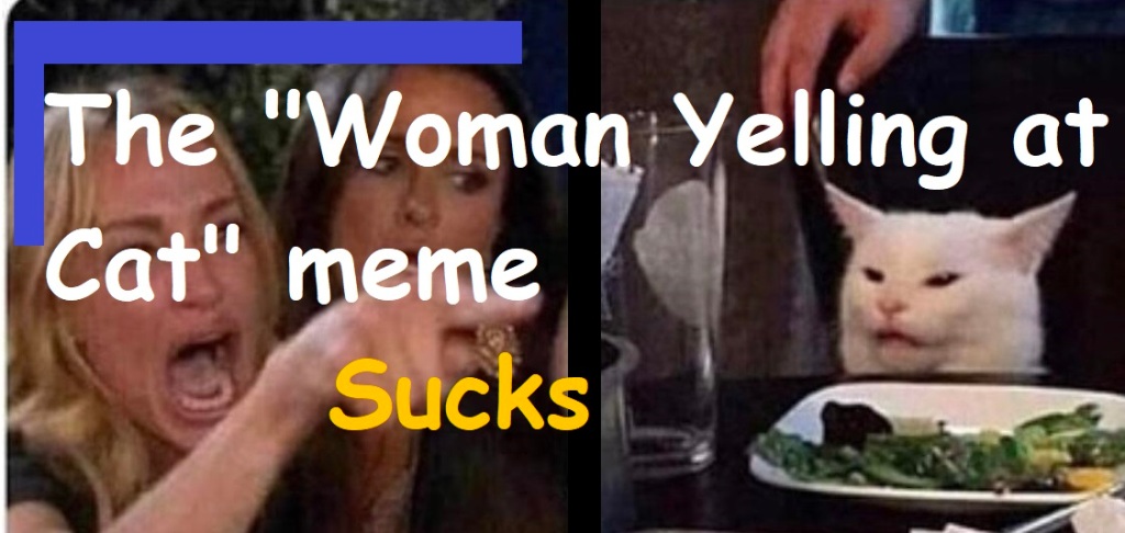 The “Woman Yelling at Cat” Meme Sucks